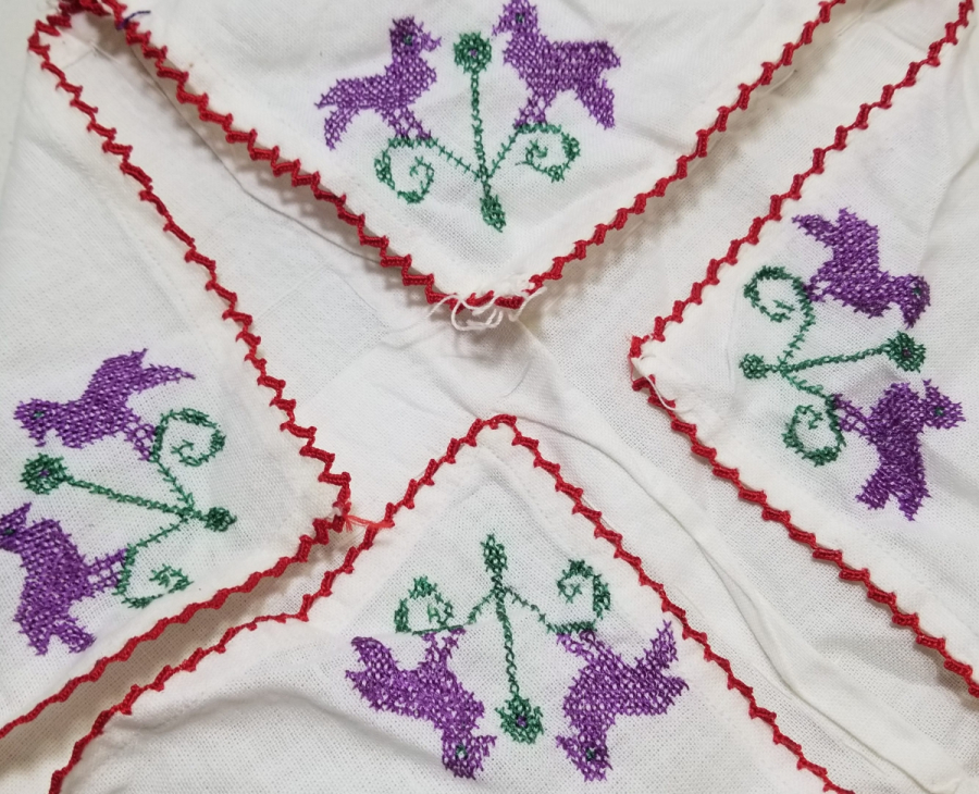 ÇİFTE KUMRULAR GÖRSELLİ OSMANLI DÖNEMİ EL İŞİ ÇEVRE