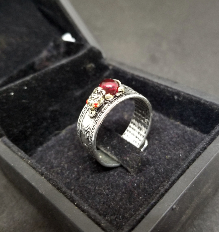 UZAKDOĞU YAPIMI GÜMÜŞ KAPLAMA YÜZÜK