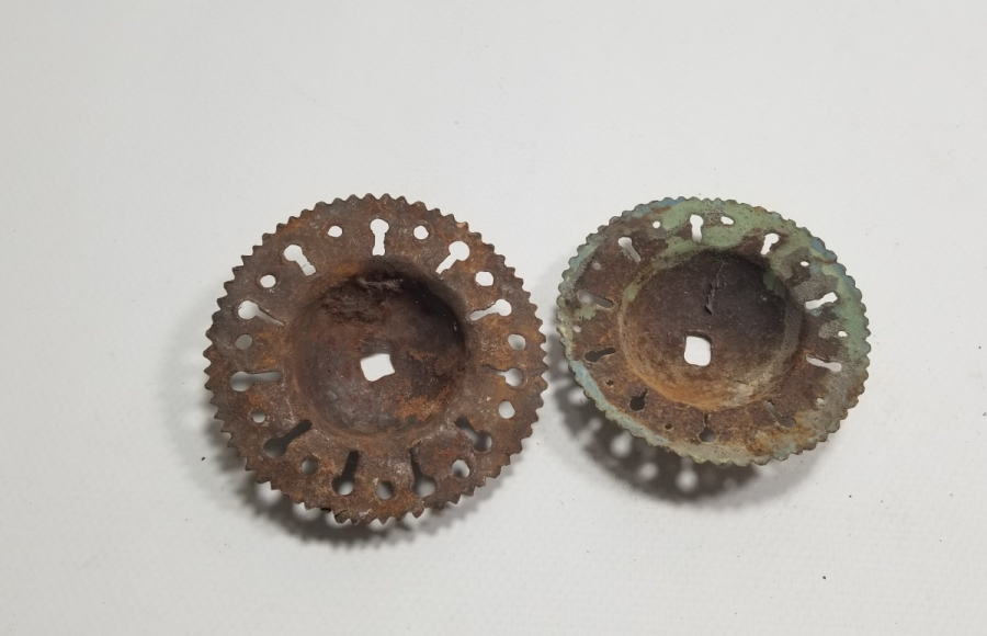 OSMANLI DÖNEMİ İKİ ADET TEKKE İŞİ KAPI AYNASI