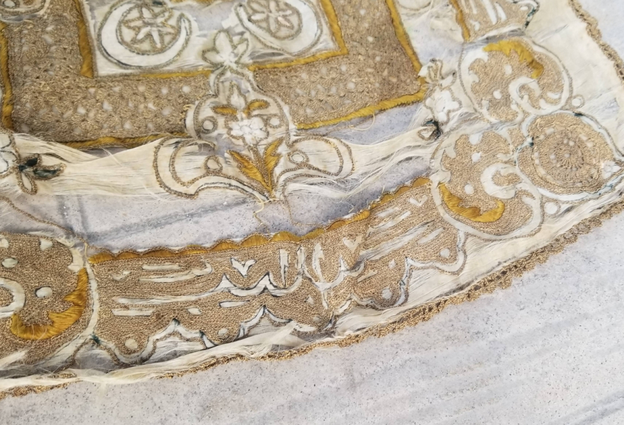 ÜZERİ OSMANLICA YAZILI MEŞRUTİYET DÖNEMİ HALİYLE KONDİSYONDA PANO