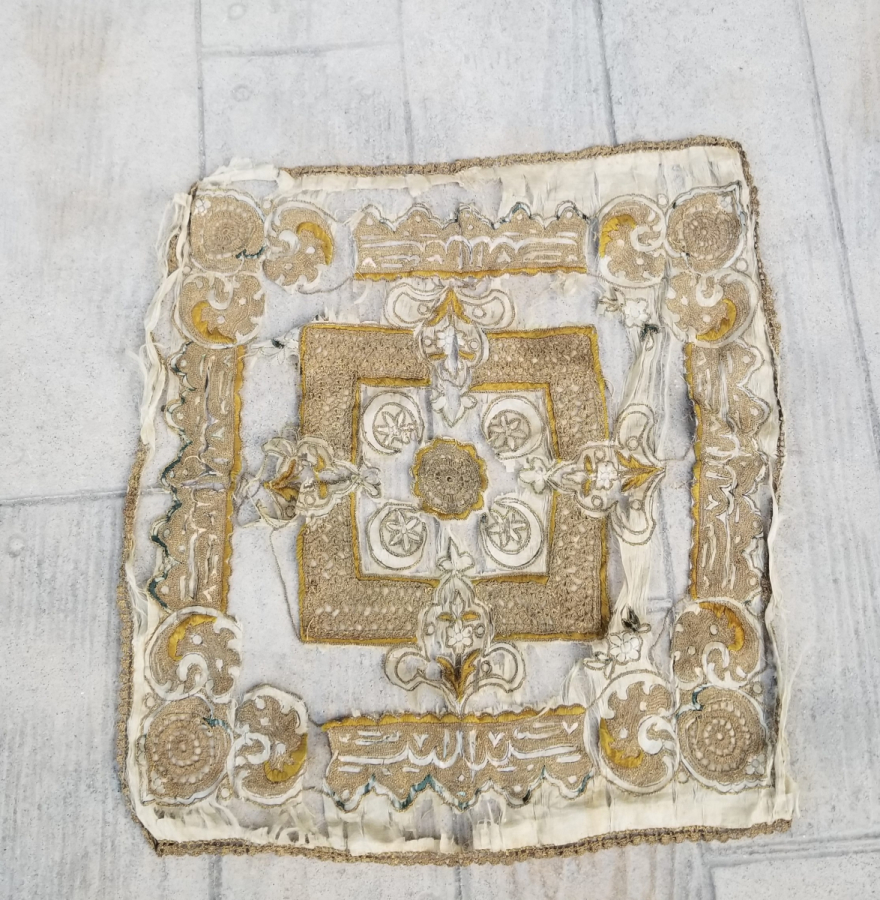 ÜZERİ OSMANLICA YAZILI MEŞRUTİYET DÖNEMİ HALİYLE KONDİSYONDA PANO