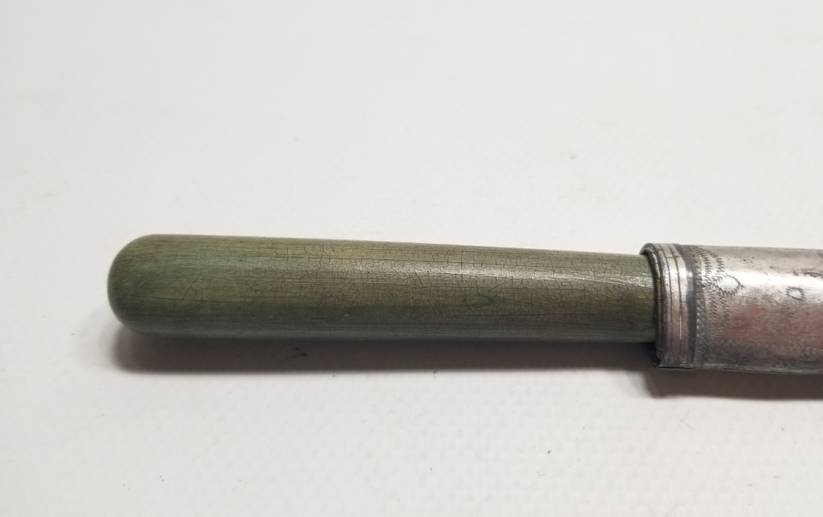 ORİJİNAL KININDA ÇOK NADİR OSMANLI DÖNEMİ MEŞHUR BURSALI BIÇAK USTASI REMZİ USTA YAPIMI BURSA KAMASI