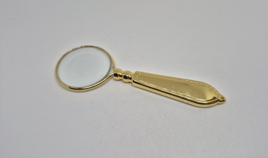 ALTIN KAPLAMA ANTİKA BÜYÜTEÇ