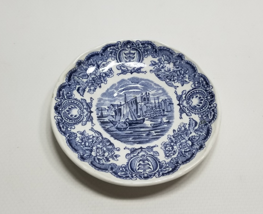 ANTİKA İNGİLİZ PORSELEN TABAK