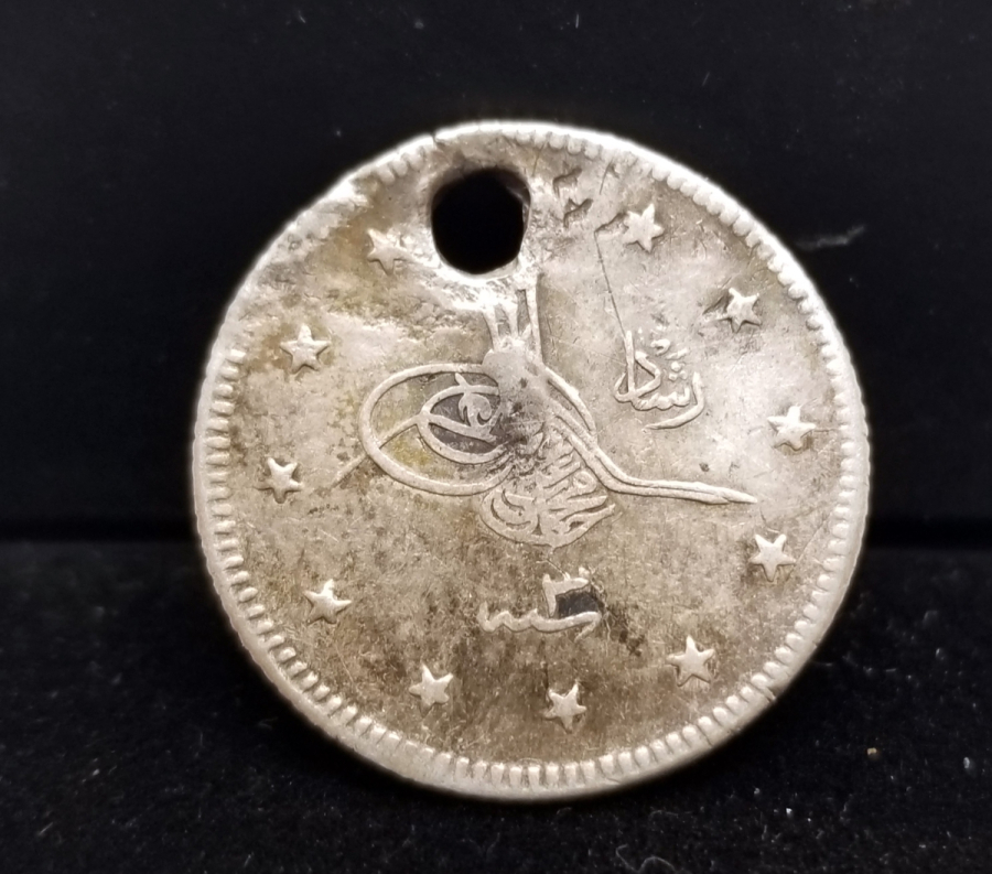 MEHMET REŞAT DÖNEMİ RR NADİR GÜMÜŞ MANASTIR 2 KURUŞ