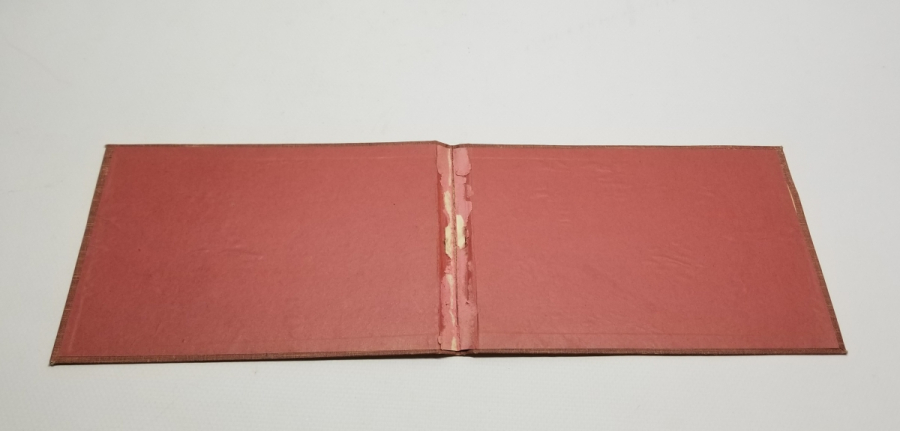 ÜZERİNDE OSMANLI DEVLET ARMASI BULUNAN ÇOK NADİR FOTOĞRAF ALBÜMÜ KAPAĞI