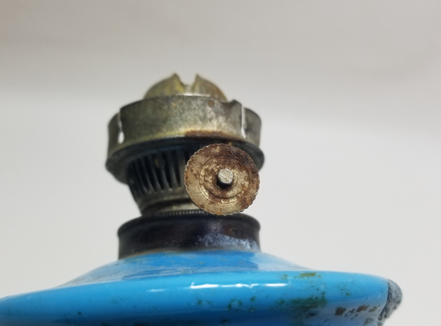 OSMANLI DÖNEMİ NADİR RENKTE TAŞ OPALİN GAZ LAMBASI