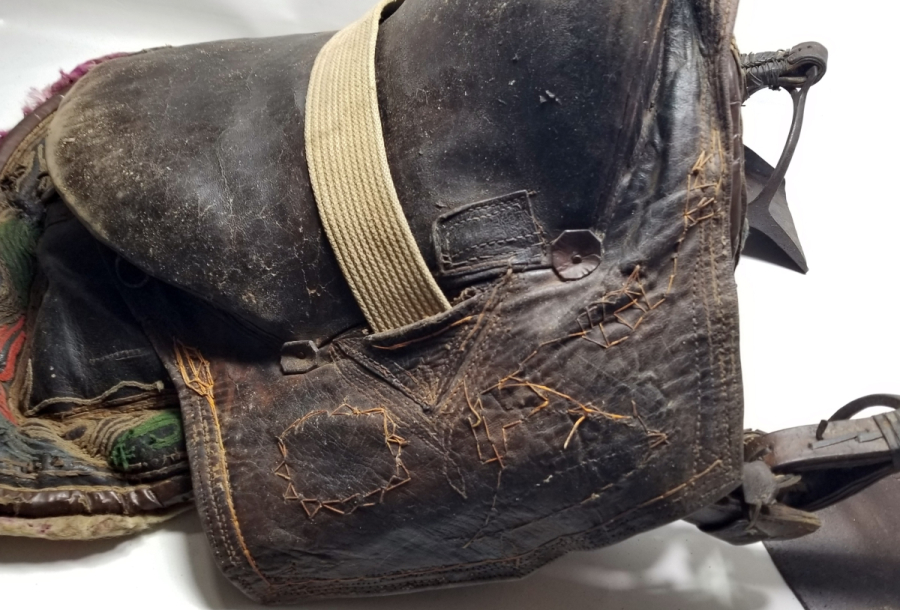 OSMANLI DÖNEMİ ÜZERİ İŞLEMELİ TAM TAKIM ÇERKES AT EYERİ