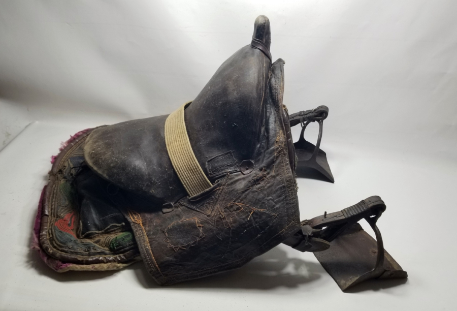 OSMANLI DÖNEMİ ÜZERİ İŞLEMELİ TAM TAKIM ÇERKES AT EYERİ