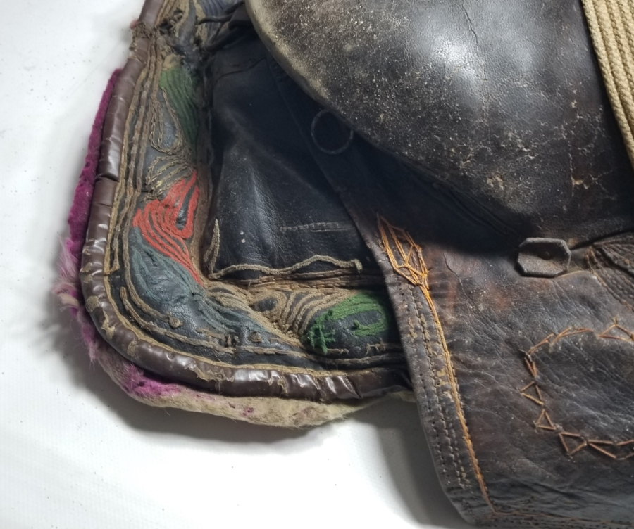 OSMANLI DÖNEMİ ÜZERİ İŞLEMELİ TAM TAKIM ÇERKES AT EYERİ