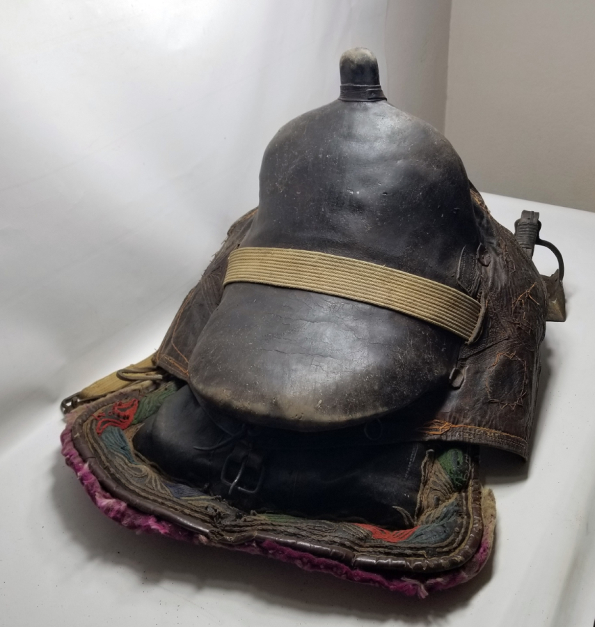 OSMANLI DÖNEMİ ÜZERİ İŞLEMELİ TAM TAKIM ÇERKES AT EYERİ