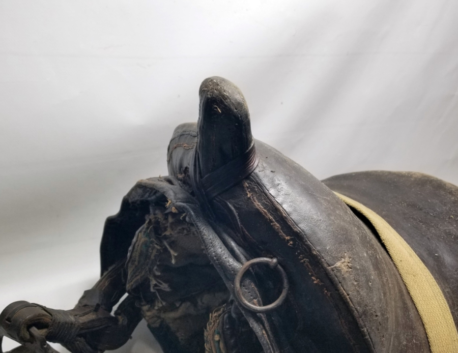 OSMANLI DÖNEMİ ÜZERİ İŞLEMELİ TAM TAKIM ÇERKES AT EYERİ