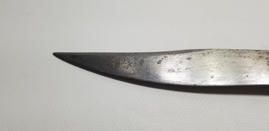 BÜYÜK BOY ANTİKA EL YAPIMI AVCI BIÇAĞI