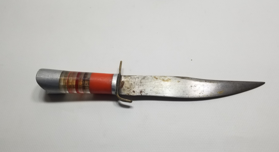 BÜYÜK BOY ANTİKA EL YAPIMI AVCI BIÇAĞI