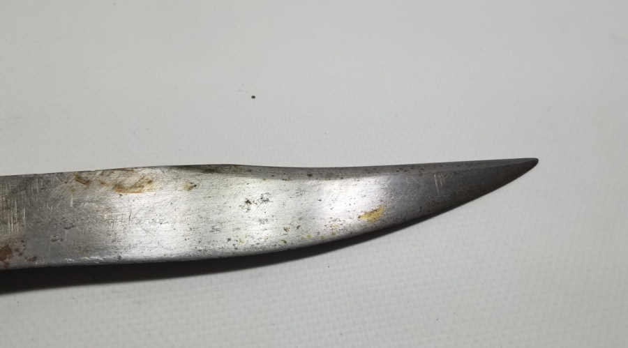 BÜYÜK BOY ANTİKA EL YAPIMI AVCI BIÇAĞI