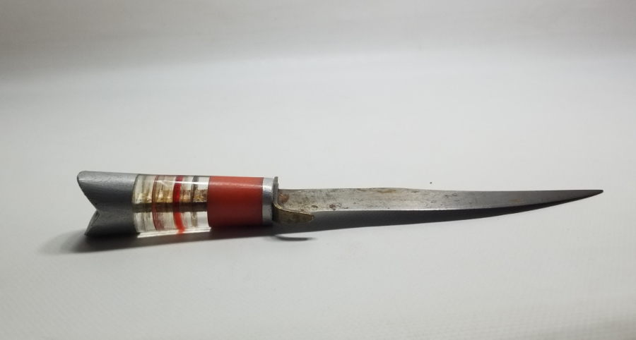 BÜYÜK BOY ANTİKA EL YAPIMI AVCI BIÇAĞI