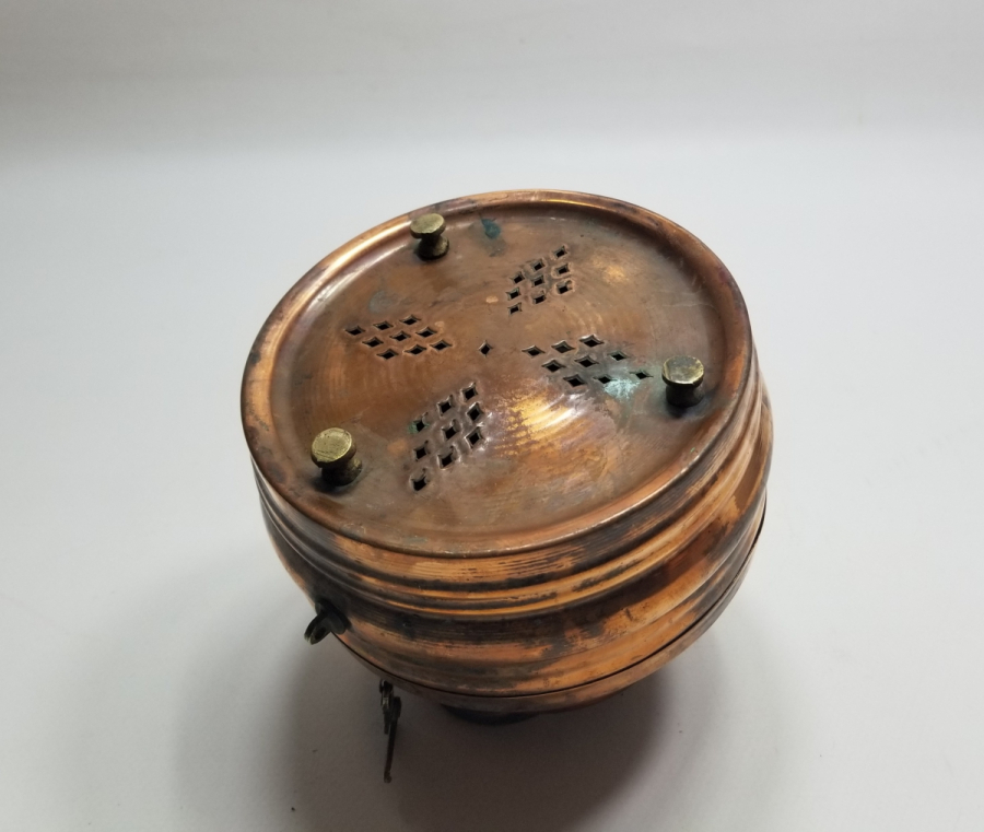 OSMANLI DÖNEMİ SÜLEYMANİYE YAPIMI SEFERTASI FORMLU SABUNLUK - KİLDANLIK