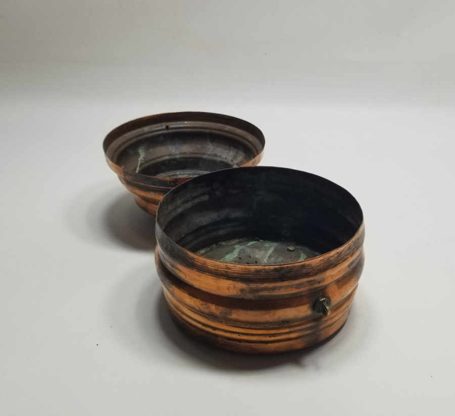 OSMANLI DÖNEMİ SÜLEYMANİYE YAPIMI SEFERTASI FORMLU SABUNLUK - KİLDANLIK