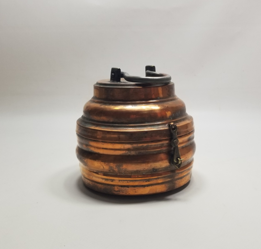 OSMANLI DÖNEMİ SÜLEYMANİYE YAPIMI SEFERTASI FORMLU SABUNLUK - KİLDANLIK