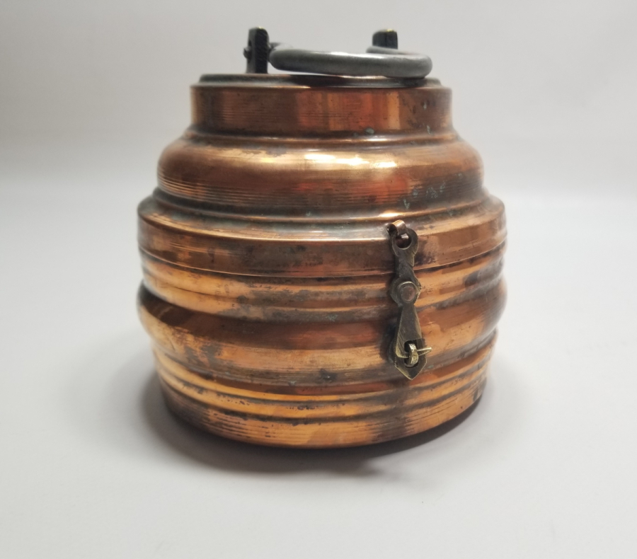 OSMANLI DÖNEMİ SÜLEYMANİYE YAPIMI SEFERTASI FORMLU SABUNLUK - KİLDANLIK