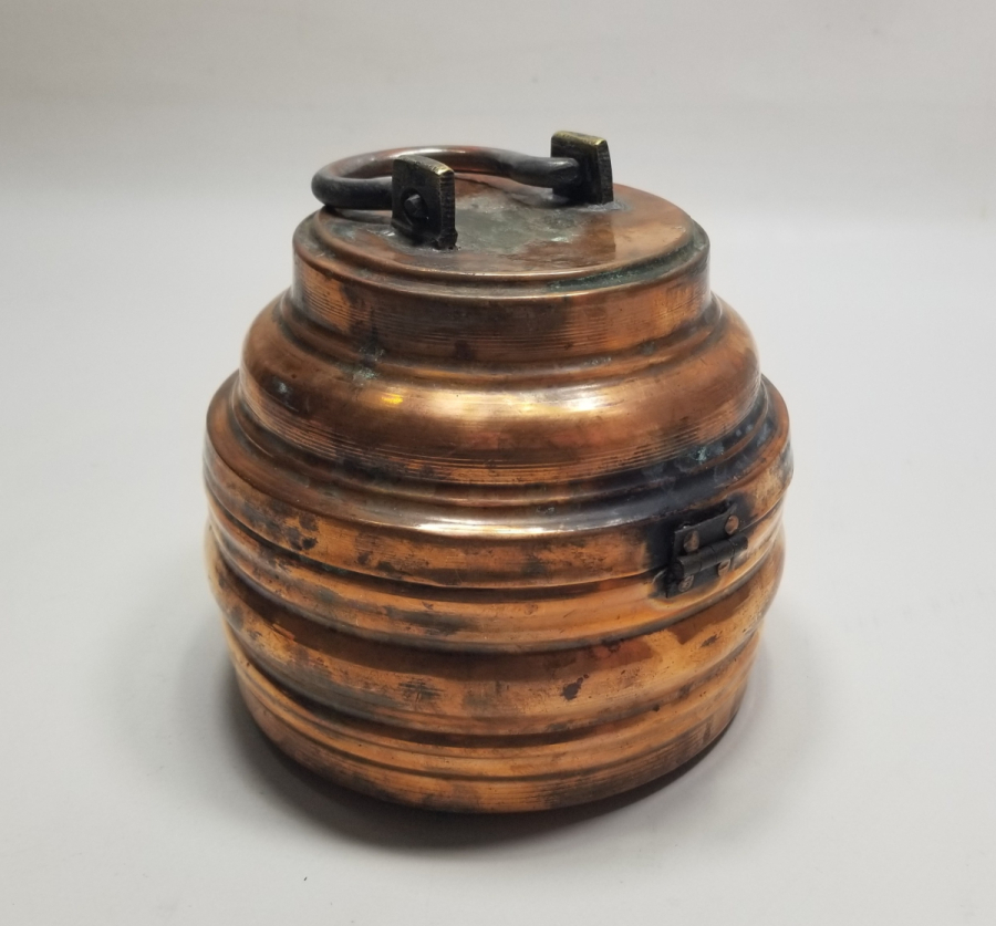 OSMANLI DÖNEMİ SÜLEYMANİYE YAPIMI SEFERTASI FORMLU SABUNLUK - KİLDANLIK