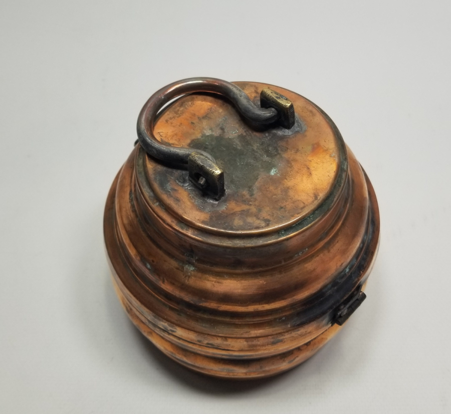 OSMANLI DÖNEMİ SÜLEYMANİYE YAPIMI SEFERTASI FORMLU SABUNLUK - KİLDANLIK