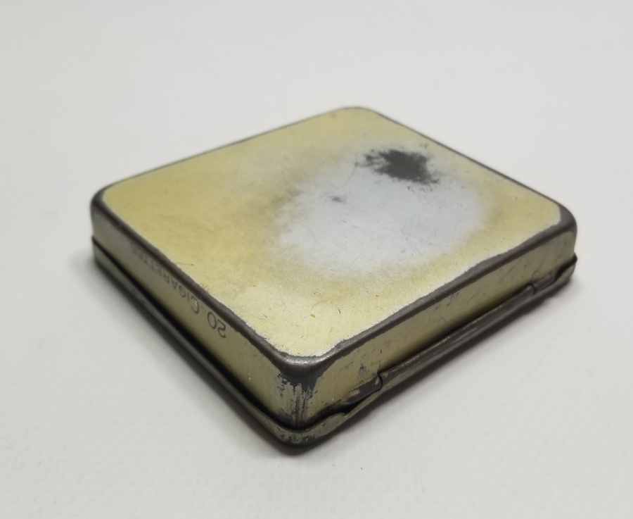 ÜZERİ OSMANLICA YAZILI SİGARA TABAKASI