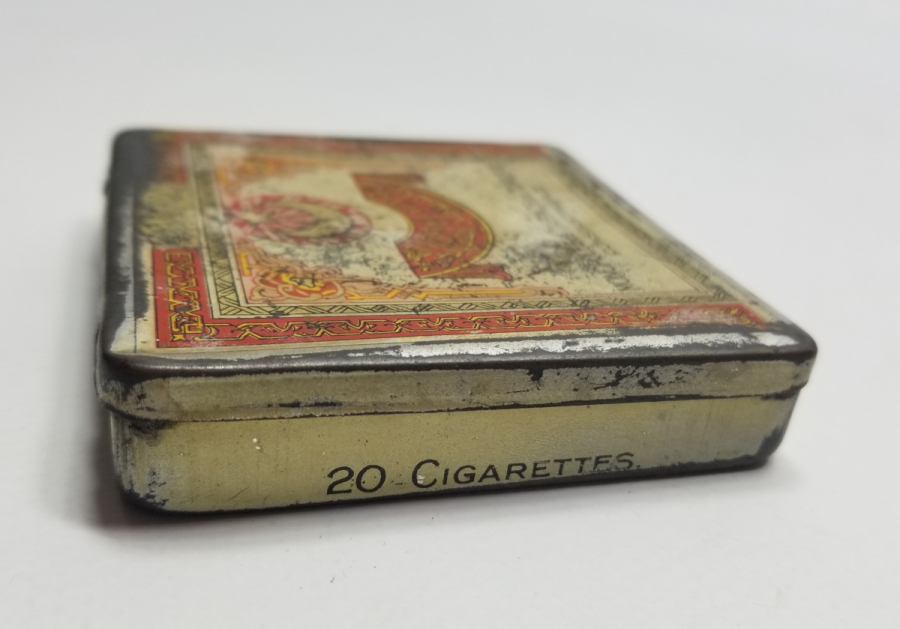 ÜZERİ OSMANLICA YAZILI SİGARA TABAKASI