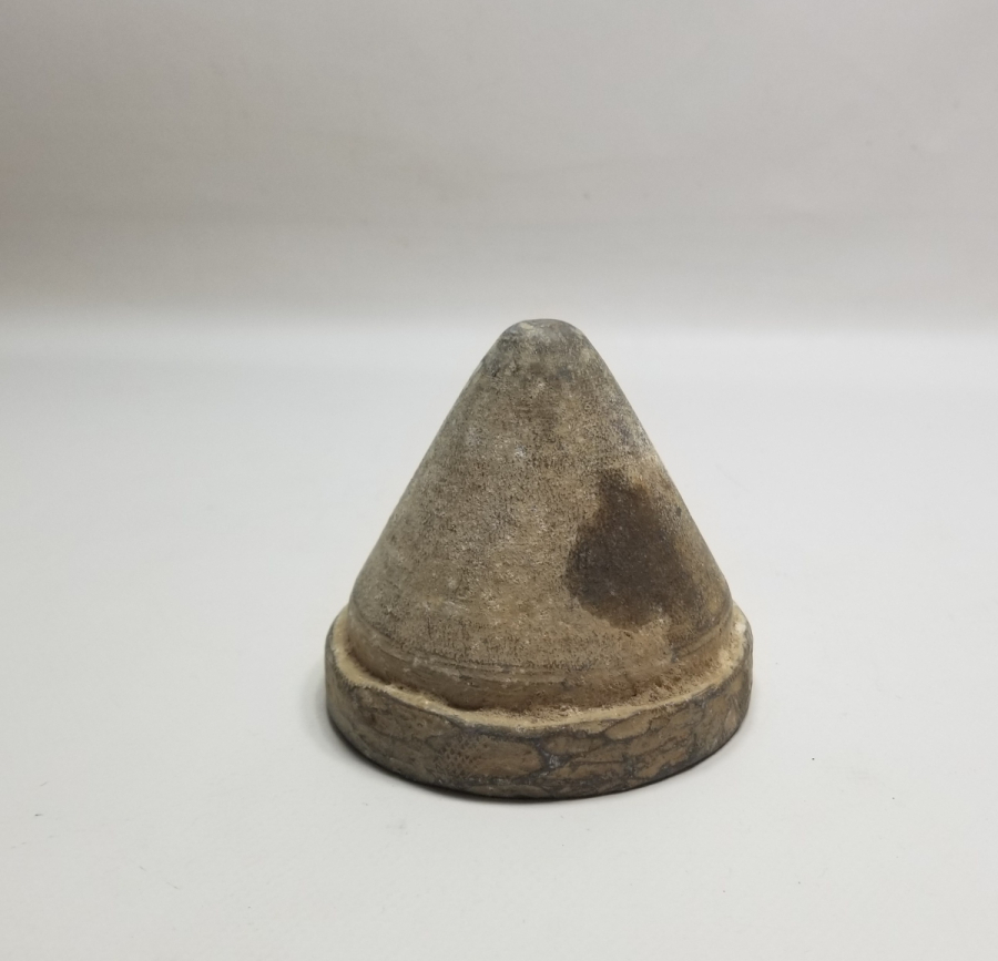 OSMANLI DÖNEMİ TOP MERMİSİ BAŞLIĞI FORMUNDA YAPILMIŞ ÇOK NADİR KAĞIT AĞIRLIĞI