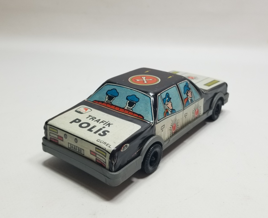 ANTİKA GÜREL MARKA OYUNCAK POLİS ARABASI