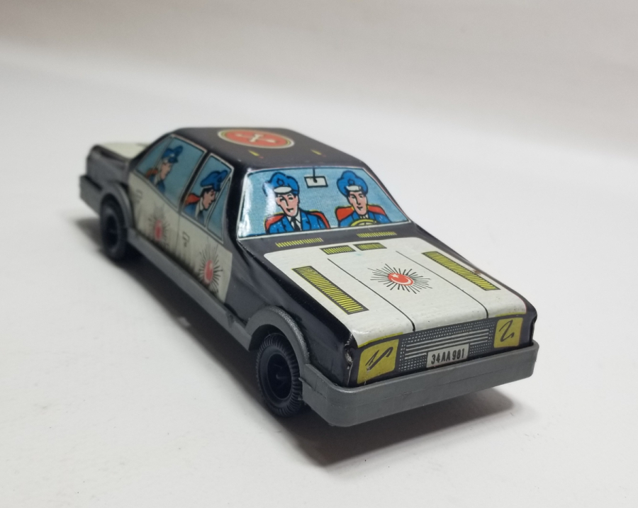 ANTİKA GÜREL MARKA OYUNCAK POLİS ARABASI