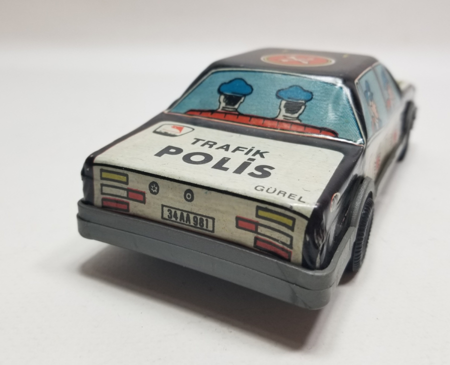 ANTİKA GÜREL MARKA OYUNCAK POLİS ARABASI