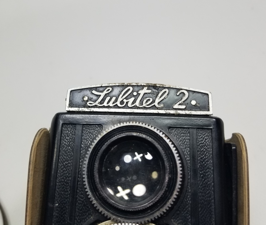 ORİJİNAL DERİ KUTUSUNDA ANTİKA LUBİTEL 2 MARKA FOTOĞRAF MAKİNESİ