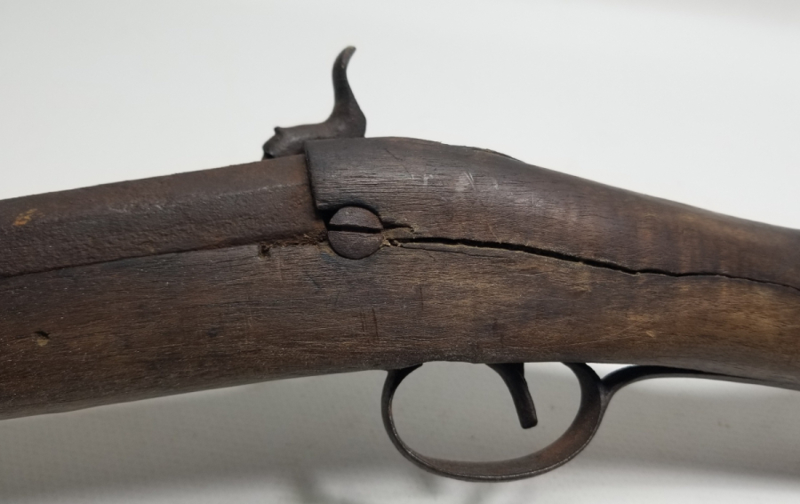 OSMANLI DÖNEMİ EL YAPIMI TEKLİ DOLMA TÜFEK