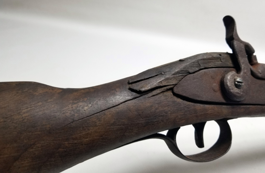 OSMANLI DÖNEMİ EL YAPIMI TEKLİ DOLMA TÜFEK