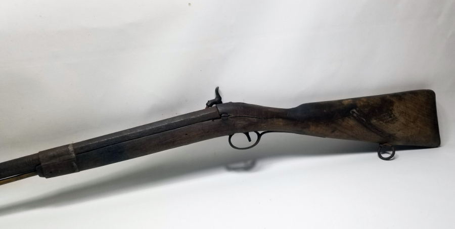 OSMANLI DÖNEMİ EL YAPIMI TEKLİ DOLMA TÜFEK