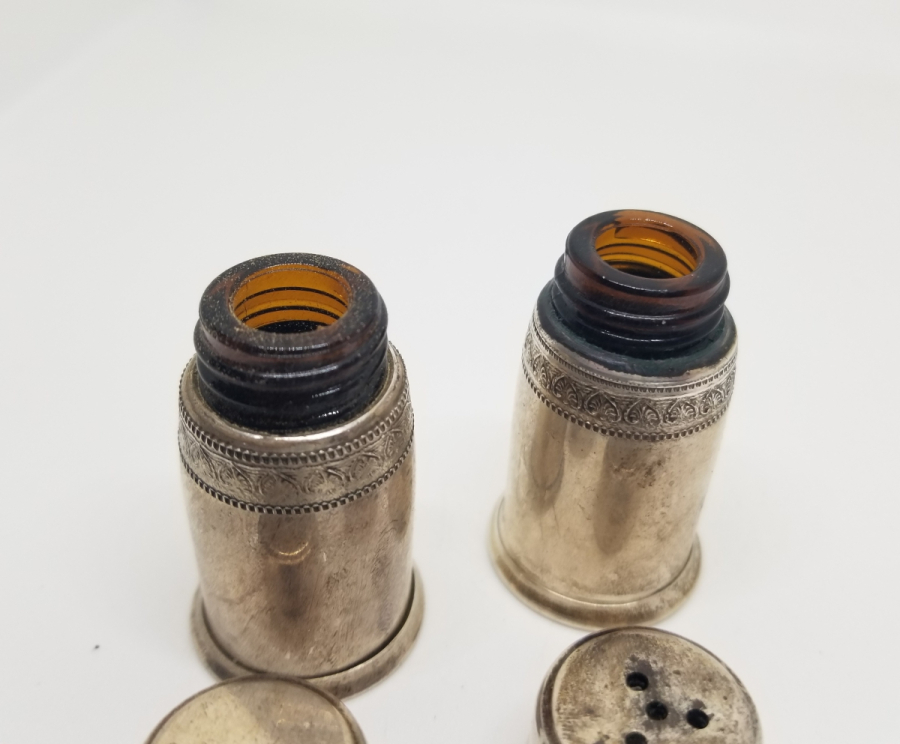 ANTİKA GÜMÜŞ TUZLUK BİBERLİK