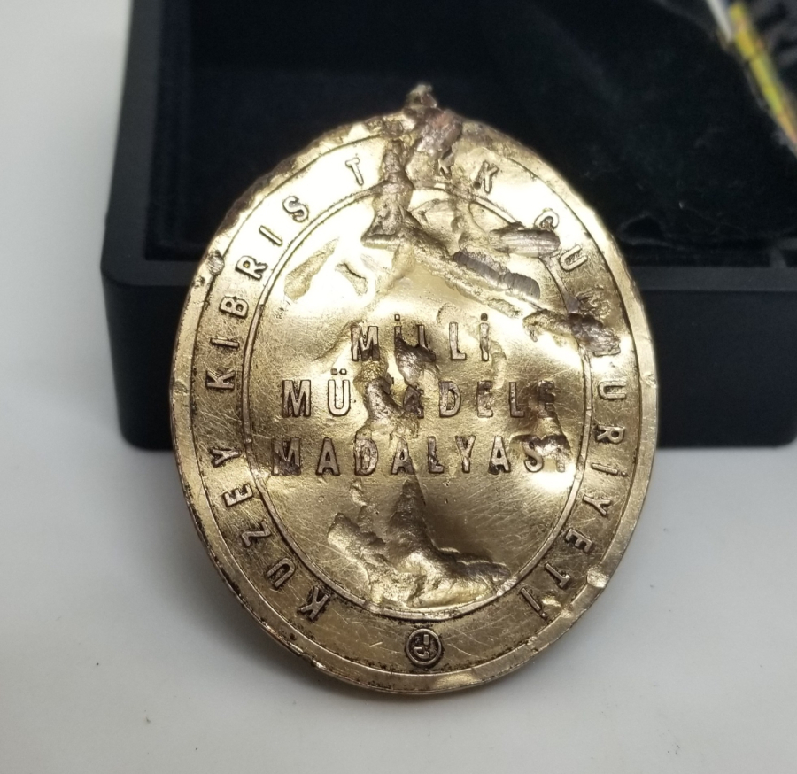 KUZEY KIBRIS TÜRK CUMHURİYETİ MİLLİ MÜCADELE MADALYASI