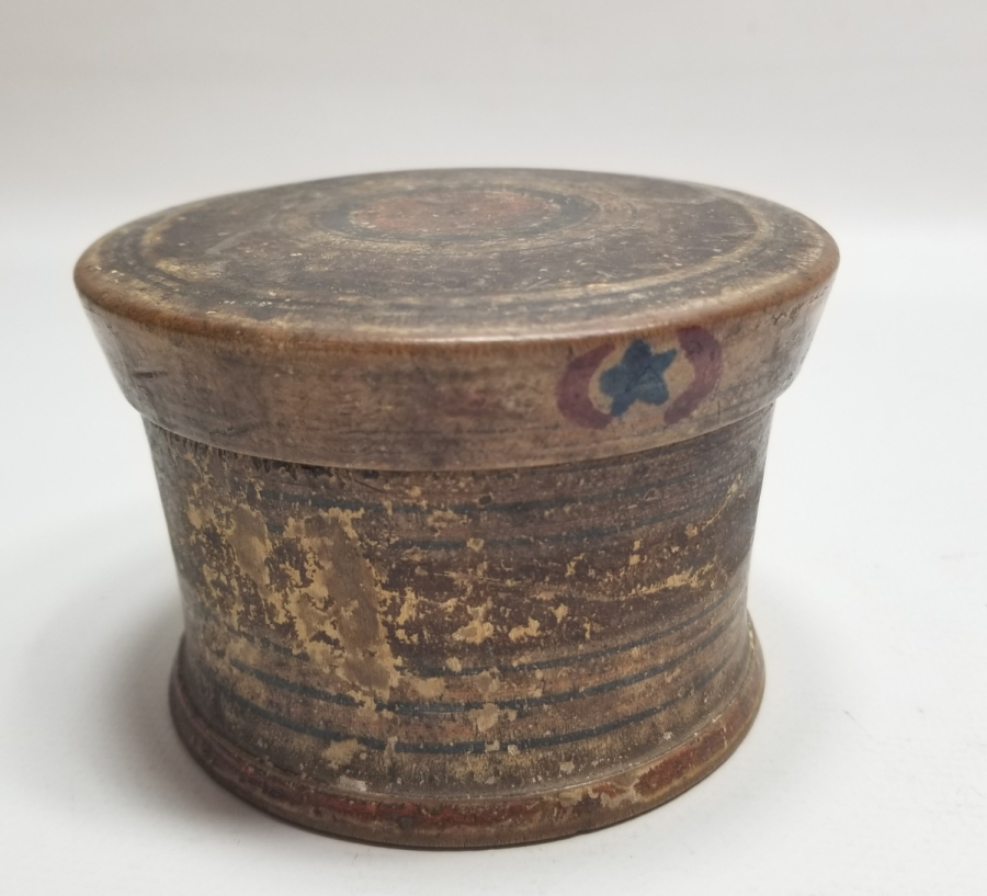 ÜZERİ AY YILDIZ FİGÜRLÜ OSMANLI DÖNEMİ EL YAPIMI TESPİH KUTUSU