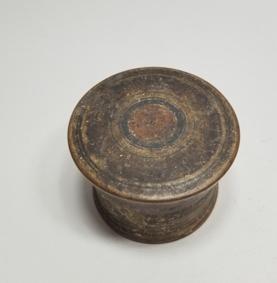 ÜZERİ AY YILDIZ FİGÜRLÜ OSMANLI DÖNEMİ EL YAPIMI TESPİH KUTUSU