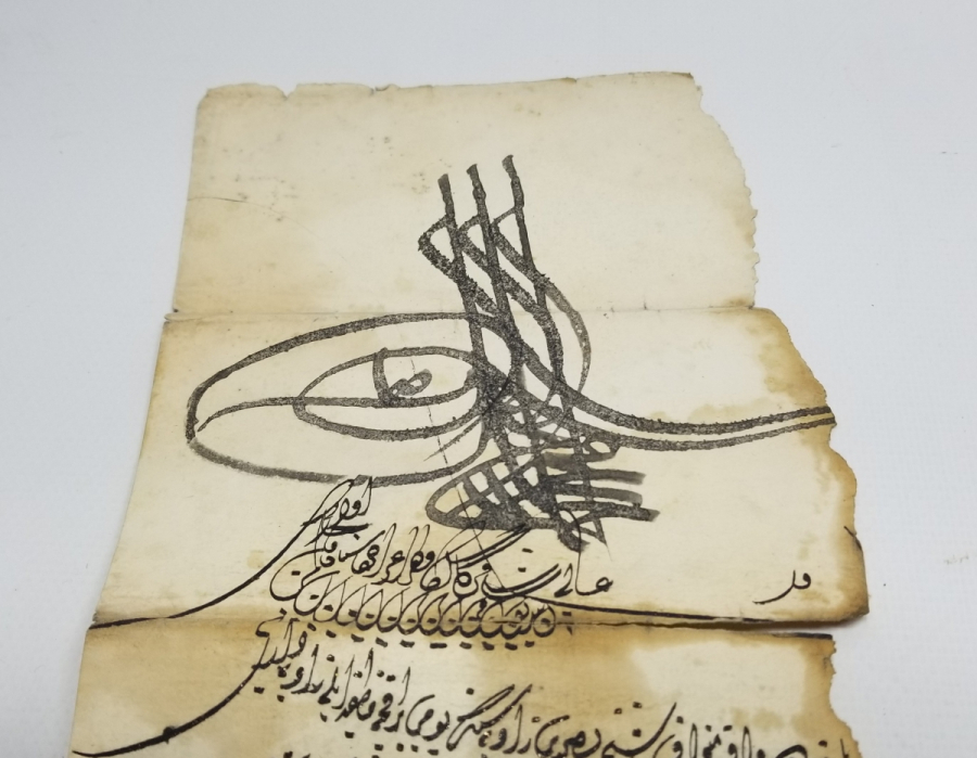 2. MAHMUD HAN DÖNEMİ FERMAN PARÇASI