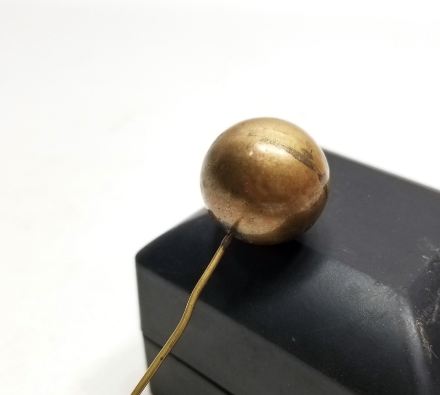 OSMANLI DÖNEMİ NADİR TOMBAK GELİN BAŞ İĞNESİ