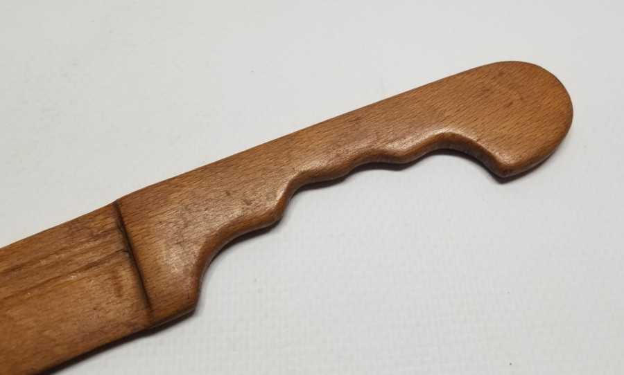 OSMANLI DÖNEMİ EL YAPIMI AHŞAP OYUNCAK ÇERKES KAMASI