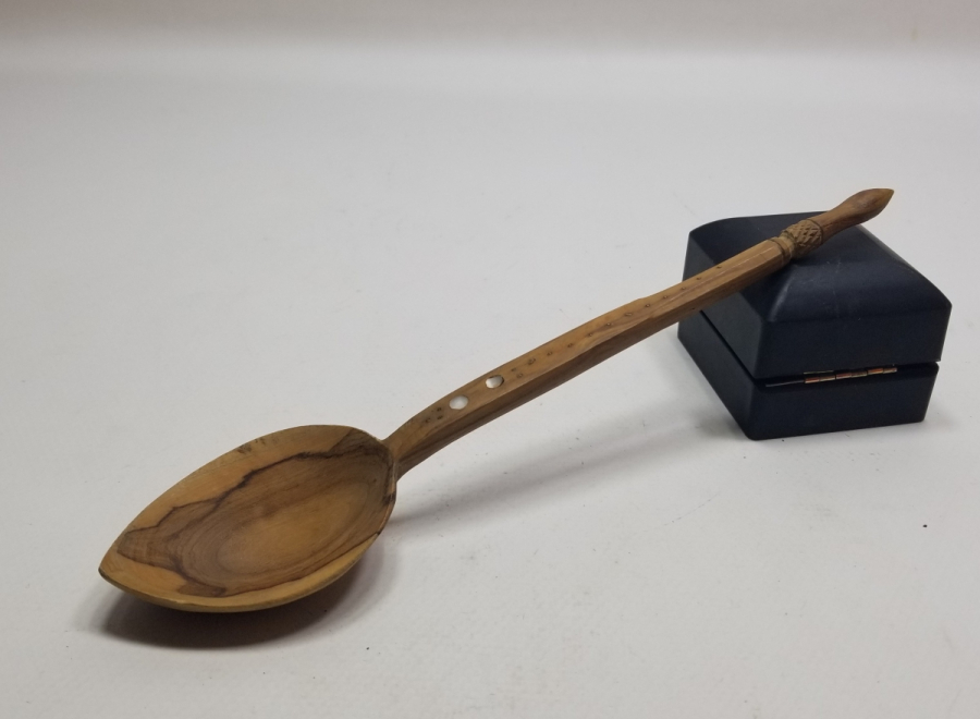 SEDEF ÇAKMA İŞÇİLİKLİ OSMANLI DÖNEMİ TEKKE HOŞAF KAŞIĞI