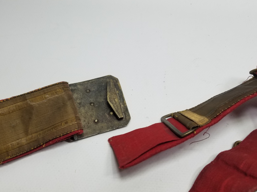 ALTIN SIRMA İŞÇİLİKLİ TAM TAKIM OSMANLI DÖNEMİ SUBAY KEMERİ