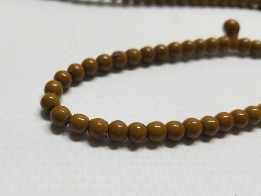 ORİJİNAL PÜSKÜLÜYLE OSMANLI DÖNEMİ BEYKOZ NAMAZ TESPİHİ