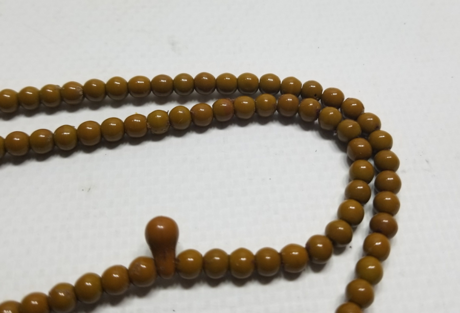 ORİJİNAL PÜSKÜLÜYLE OSMANLI DÖNEMİ BEYKOZ NAMAZ TESPİHİ