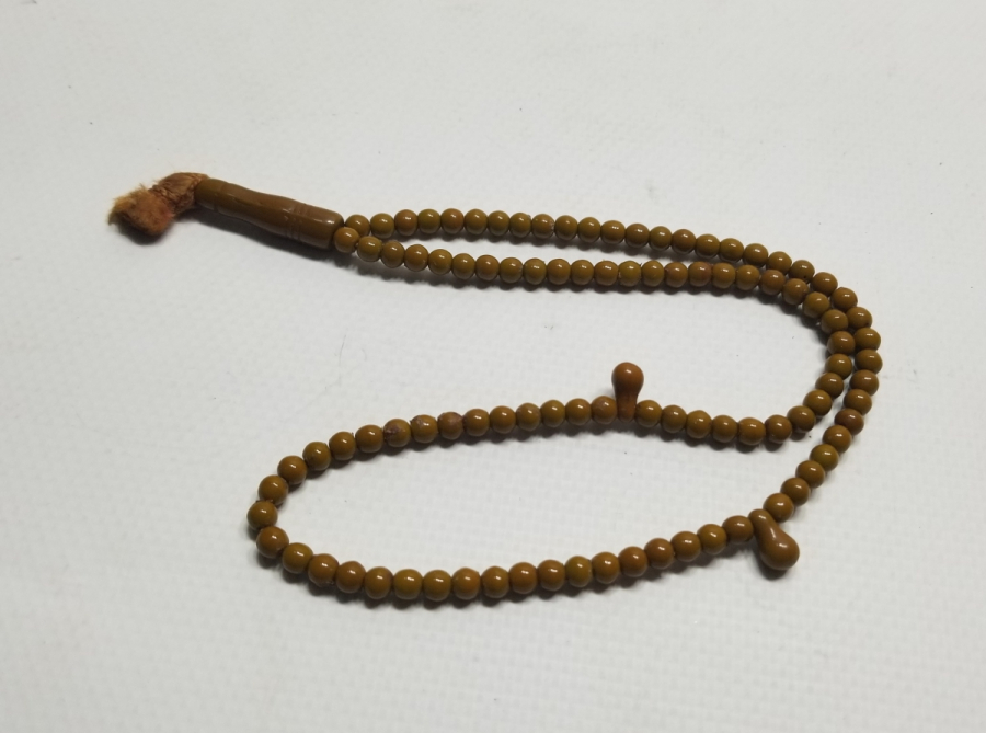 ORİJİNAL PÜSKÜLÜYLE OSMANLI DÖNEMİ BEYKOZ NAMAZ TESPİHİ