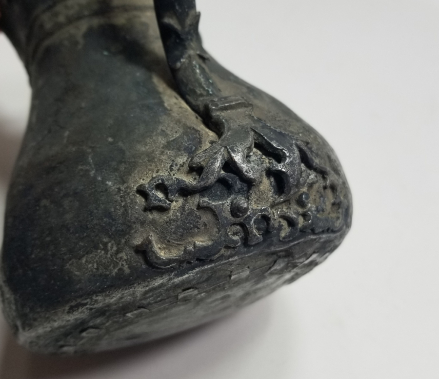 ÜZERİ ÇİFT USTA DAMGALI EDİRNE YAPIMI ÇOK NADİR BAKIR KAHVEDAN