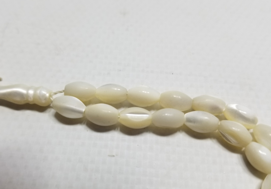 EL YAPIMI ANTİKA SEDEF TESPİH